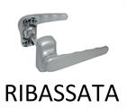 MANIGLIA DOPPIA COMFORT ALLUMINIO RIBASSATA DA AMBO LATI (5)