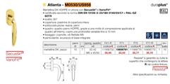 MARTELLINA OTTONE LUCIDO ATLANTA SECUSTIC[#]