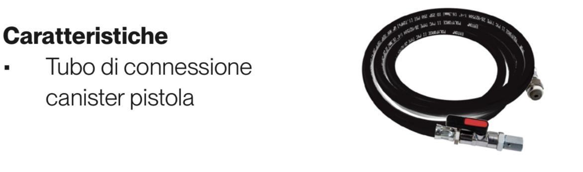 TUBO DI RACCORDO NERO 3m