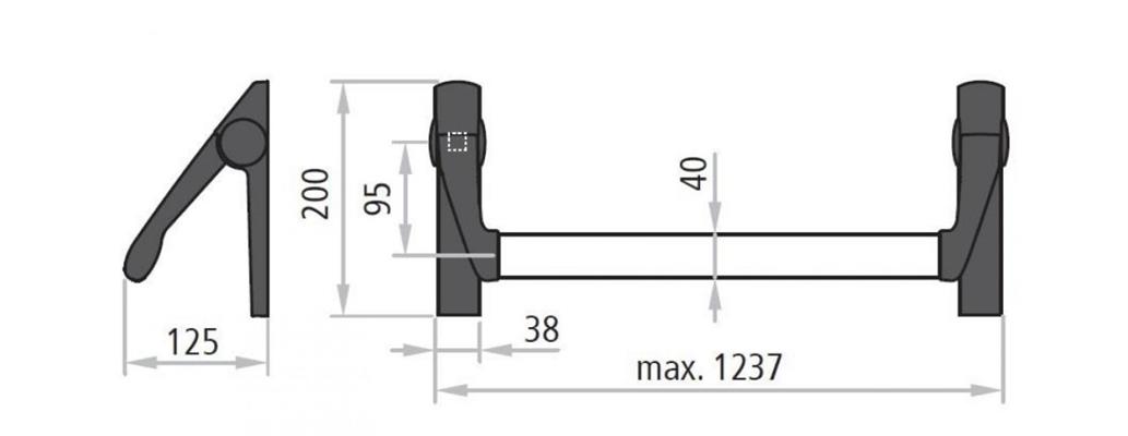 ANTIPANICO ANTA PASSIVA EXUS