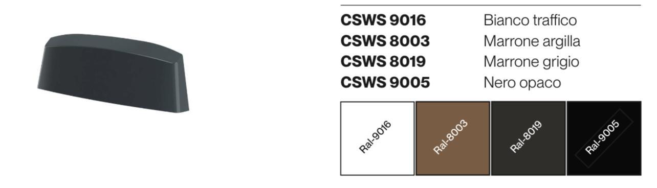 CAPPETTA DI DRENAGGIO PVC K1000 R8003 CONF.DA 1000 PZ.