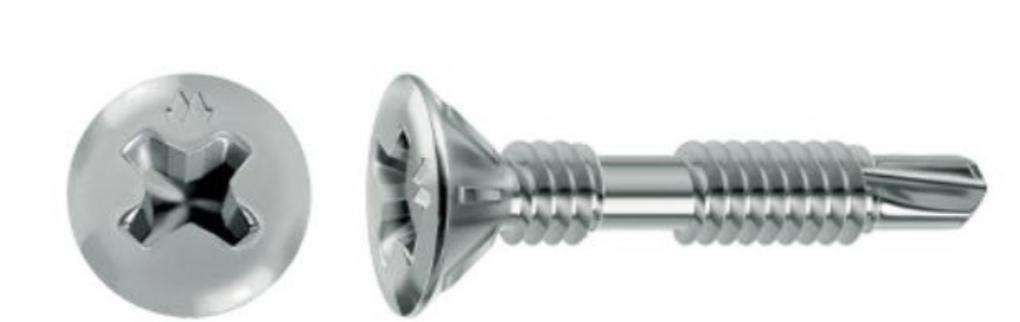 VITI PVC DOPP.FIL. 3,9x32 T.SVAS.PIANA PH ZINC. 1000 PZ. (9)