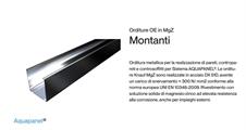 PROFILO MONTANTE MgZ C PLUS 50x27x06 L.3m              (160)