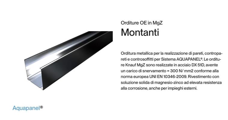 PROFILO MONTANTE MgZ C 50x50x50 0,6mm L.4m             (120)