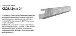PROFILO TRASV. T24/38 SERIE KS38 L.600mm