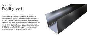 PROFILO GUIDA U 40/100/40 SP.0,6MM 100x3000mm           (96)