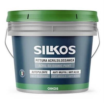 SILKOS TORINO BIANCO LITRI 14 - ACRILSILOSSANICA[#]