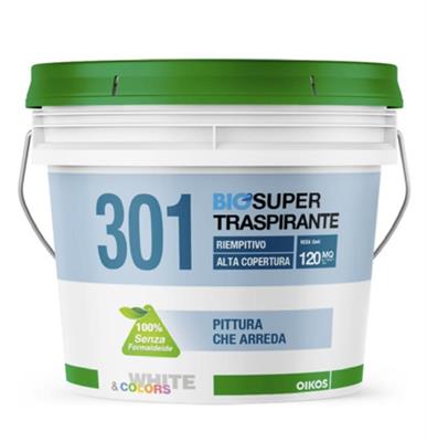 BIANCO 301 BIO SUPER TRASPIRANTE LITRI 4 [#]