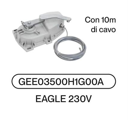 ATTUATORE INTERRATO PER CANCELLO BATTENTE EAGLE 230V