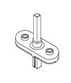 MOVIMENTO DK 45MM PER MARTELLINE 8 SCATTI BOCCOLE BASSO