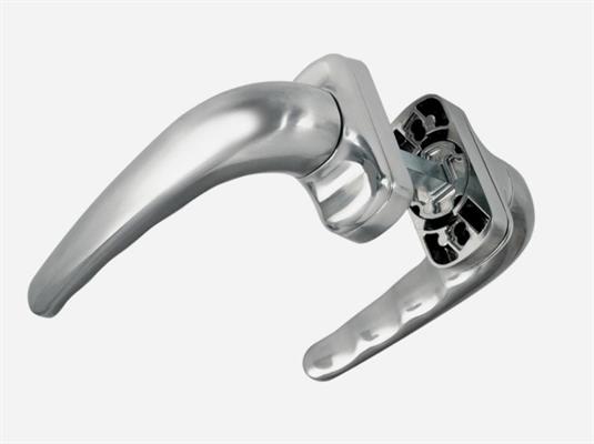 MANIGLIA DOPPIA COMFORT ALLUMINIO                       (15)