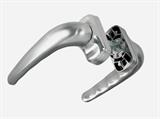 MANIGLIA DOPPIA COMFORT ALLUMINIO                       (15)