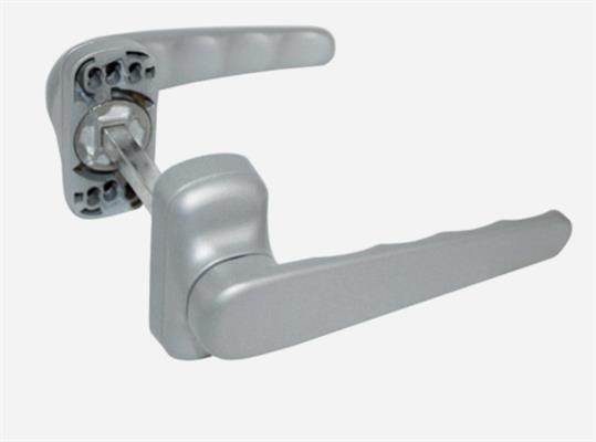 MANIGLIA DOPPIA COMFORT ALLUMINIO RIBASSATA DA AMBO LATI (5)