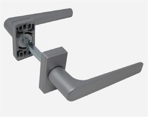 MANIGLIA DOPPIA KARMA ALLUMINIO RAL 9010