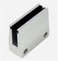 SUPPORTO PINZA X VETRO BALCONI OSSIDATA ARGENTO