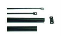 ASTE E COPERTURE NERE H.2400 PER IDEA [#]