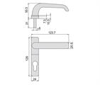 MANIGLIA PER 46305 COPR.                                (12)