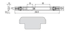 CONTROPIASTRA METALLO M GOL400-ABITHAL-NC45             (12)