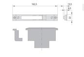 CONTROPIASTRA METALLO F NNC40. EKIP40 1A/2A             (12)