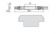 CONTROPIASTRA METALLO F GOL400-ABIT HAL-NC45            (12)
