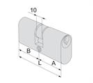 CILINDRO LOGO OVALE L.63 35+28 [#]                      (24)