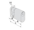 CILINDRO OVALE (MEZZO) L.38 27,7+10,3[#]                (12)