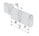 CILINDRO OVALE+POMOLO L.62,7 35+27,7[#]                  (6)