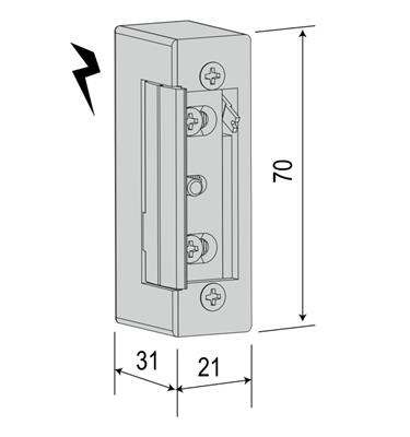 CORPO ELETTRICO PER FRONTALE 05020.00.0 UNIVERSALE DX/SX[#]