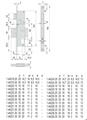 SERRATURA MONTANTE F16 E25 1MAND. + SCR.                 (1)