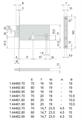 SERRATURA LARGA F20 E80 SCR. + 2 MAND.                  (12)