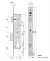 SERRATURA MONTANTE F22 E35 SCROCCO+ 1 MANDATA           (12)