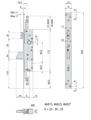 SERRATURA A CILINDRO PER INFERR. SCR.REG. INT.85 E.35   (12)