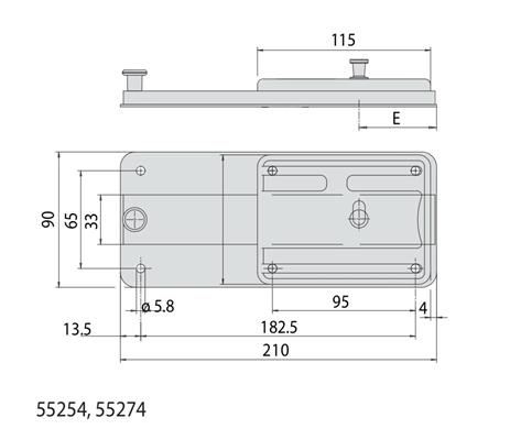 FERROGLIETTO DA APPLICARE E.60 FINITURA CROMATA [#]     (12)