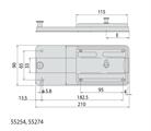FERROGLIETTO DA APPLICARE E.60 FINITURA CROMATA [#]     (12)