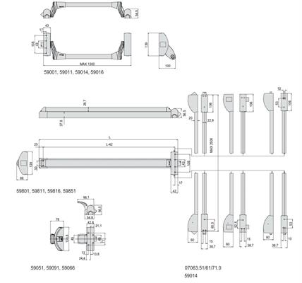 ANTIPANICO PUSH-PAD FAST UN PUNTO CENTRALE
