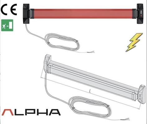 ANTIPANICO MODULARE MOTORIZZATO ALPHA     TOUCH BAR 1200mm