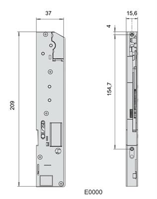 MOTORE CISA PER SERRATURA MULTITOP MATIC                 (1)
