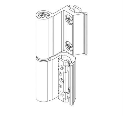 CERNIERA C.E SORMONTO PREMONTATA DX ARGENTO