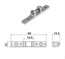 STAFFA FINESTRA SPORGERE L20 INSERT - GRIGIO