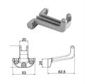 STAFFA FINESTRA VASISTAS L20 INSERT - GRIGIO