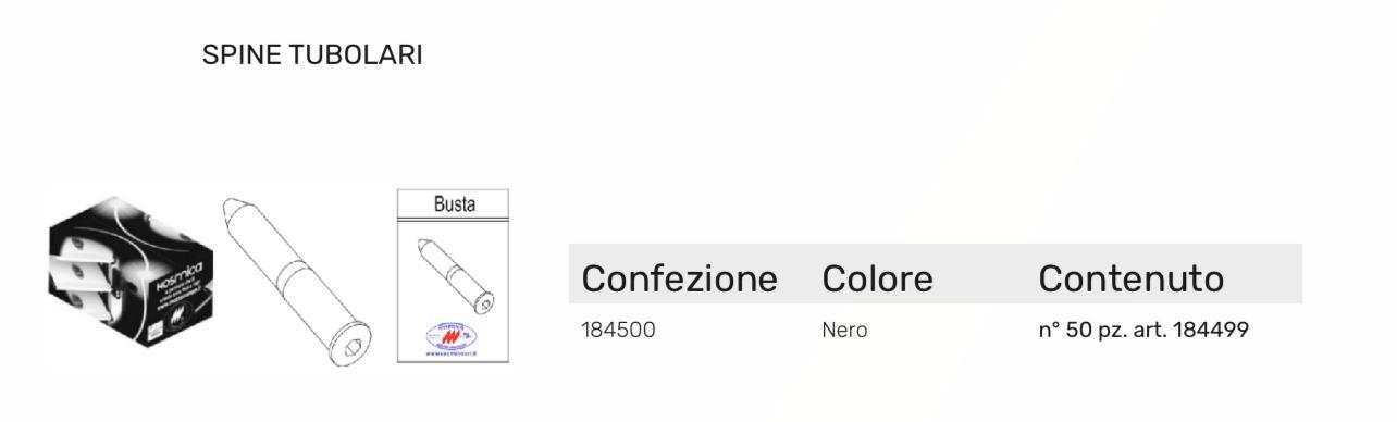 KOSMICA OVALINA SPINA DI BLOCCAGGIO