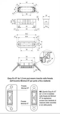 INCONTRO MINIMAL XT CROMO OPACO   [#]                   (50)