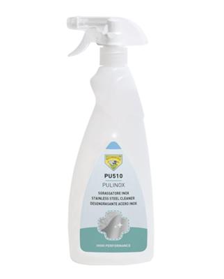 PULITORE PULINOX PER ACCIAIO INOX E CROMATE ML.750