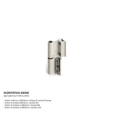 CERNIERA R40 PREMONTATA SX ARGENTO